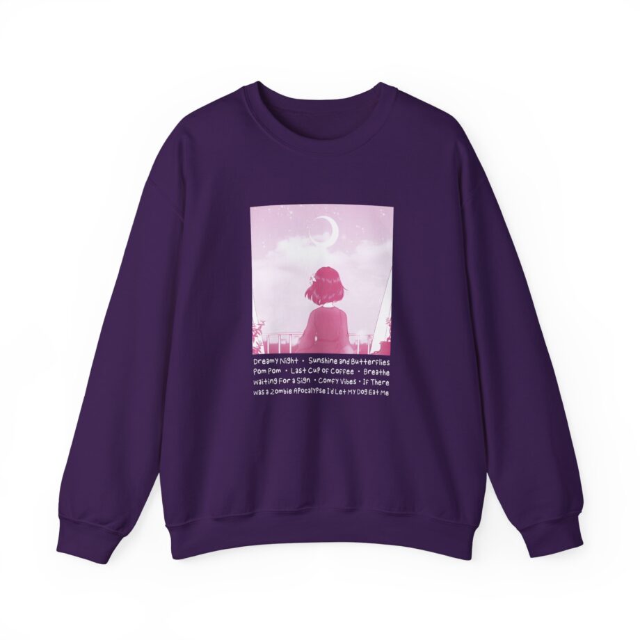 Lilypichu Dreamy Night Unisex Heavy Blend™ Crewneck Sweatshirt