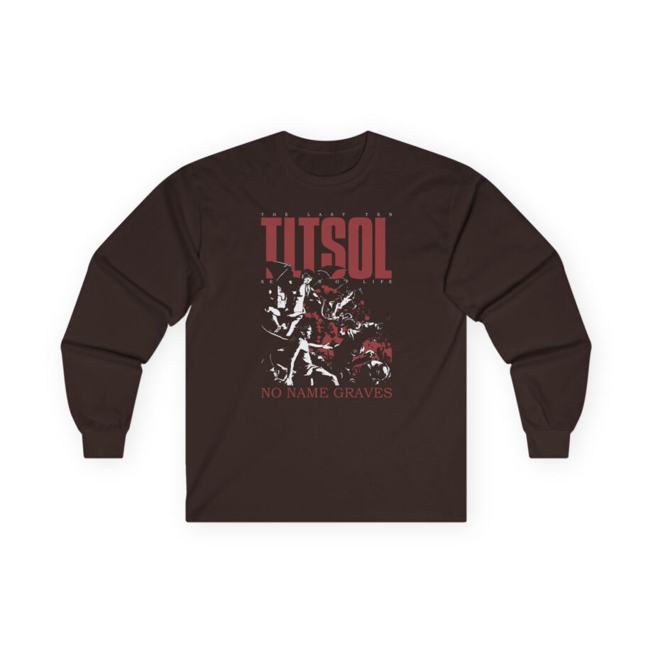 The Last Ten Seconds of Life No Name Graves Unisex Ultra Cotton Long Sleeve Tee