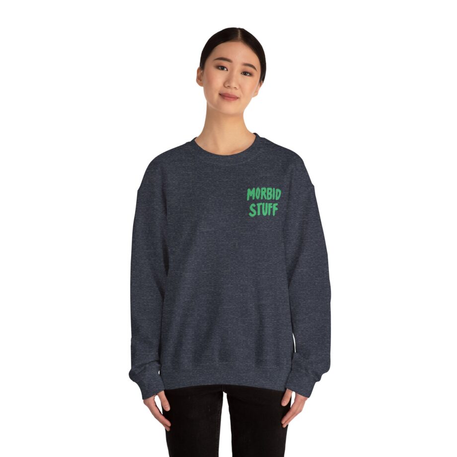 Pup Morbid Stuff Unisex Heavy Blend™ Crewneck Sweatshirt