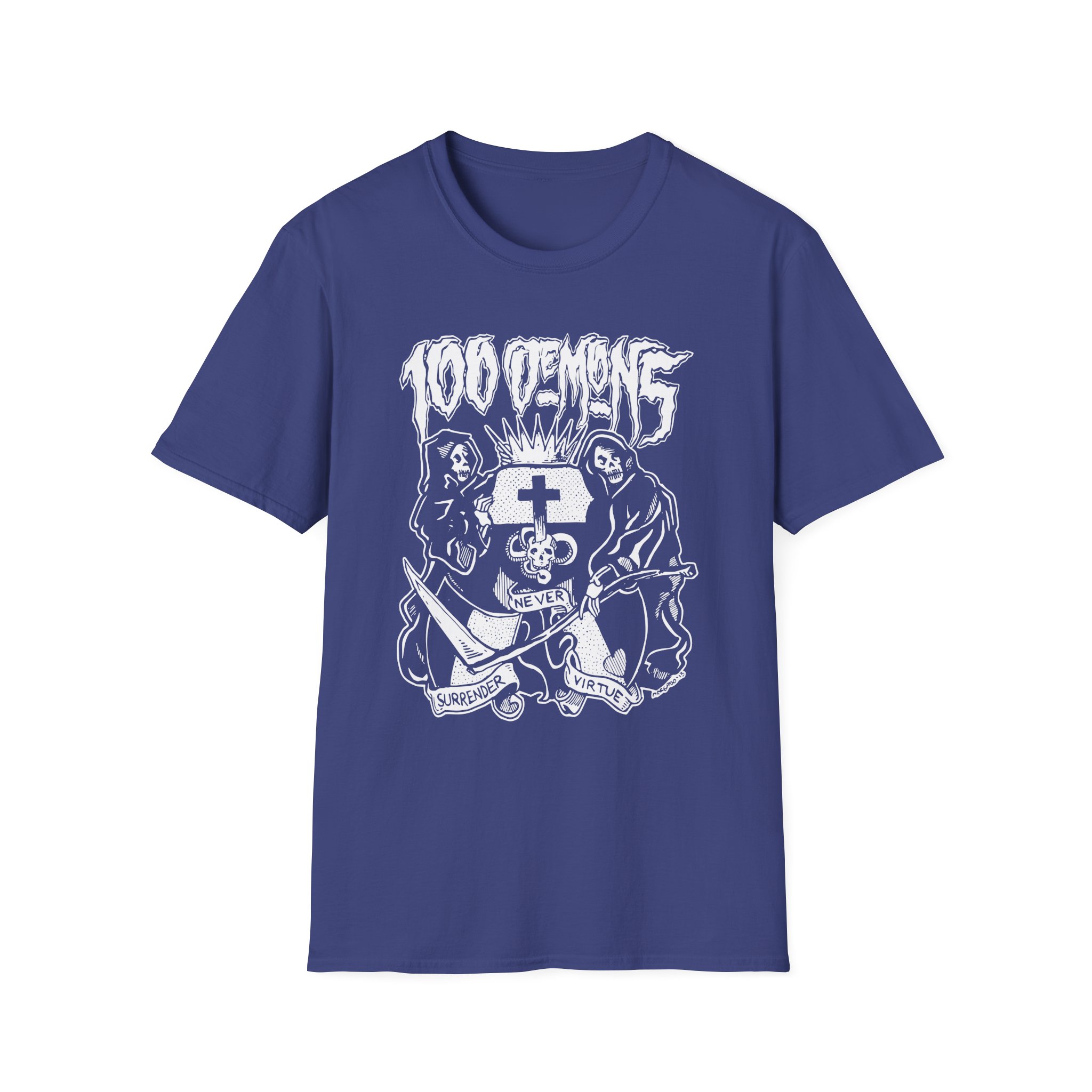 100 Demons Unisex Softstyle T-Shirt