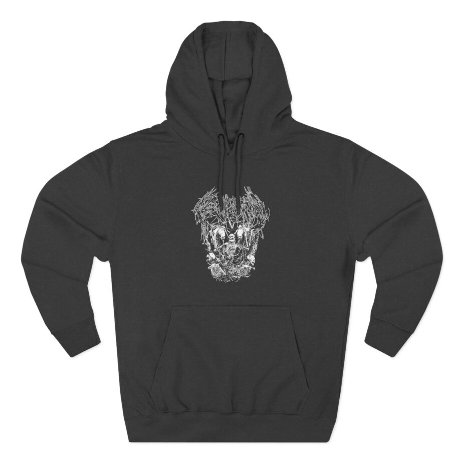 A Great Chaos Death Mosh Three-Panel Fleece Hoodie