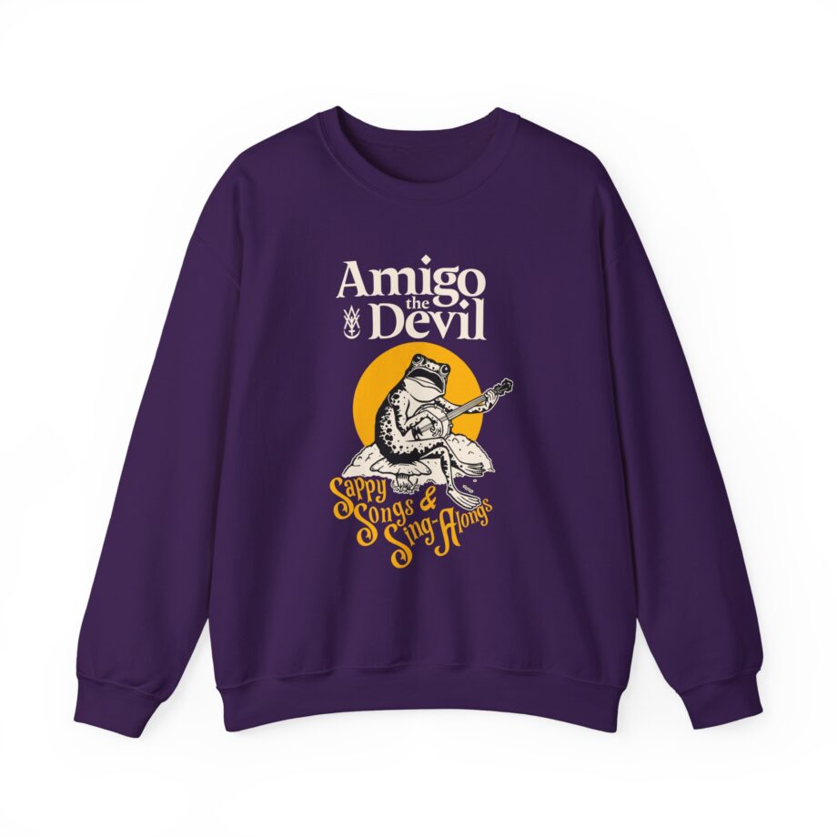 Amigo the Devil Sappy Songs Unisex Heavy Blend™ Crewneck Sweatshirt