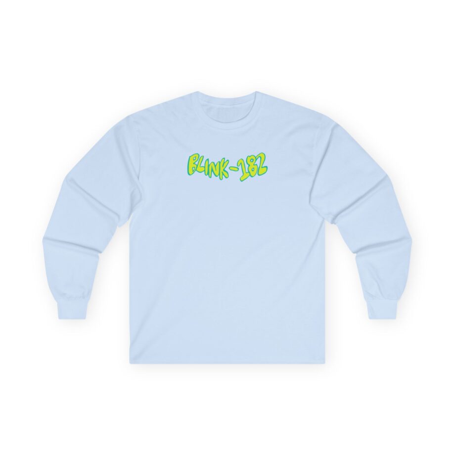 Blink 182 One More Time Smiley Sketch Unisex Ultra Cotton Long Sleeve Tee