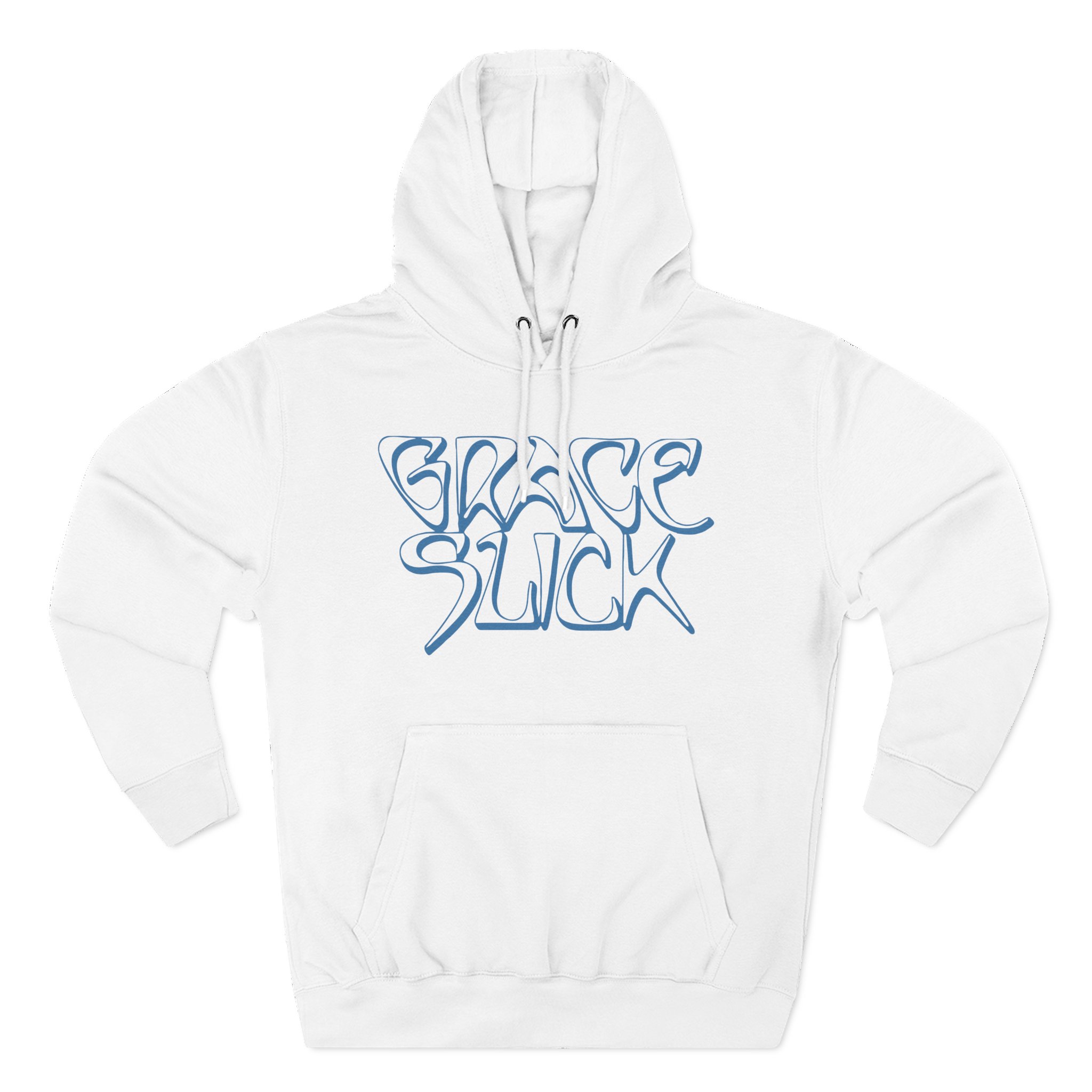 Jefferson Airplane Grace Slick Logo Three-Panel Fleece Hoodie