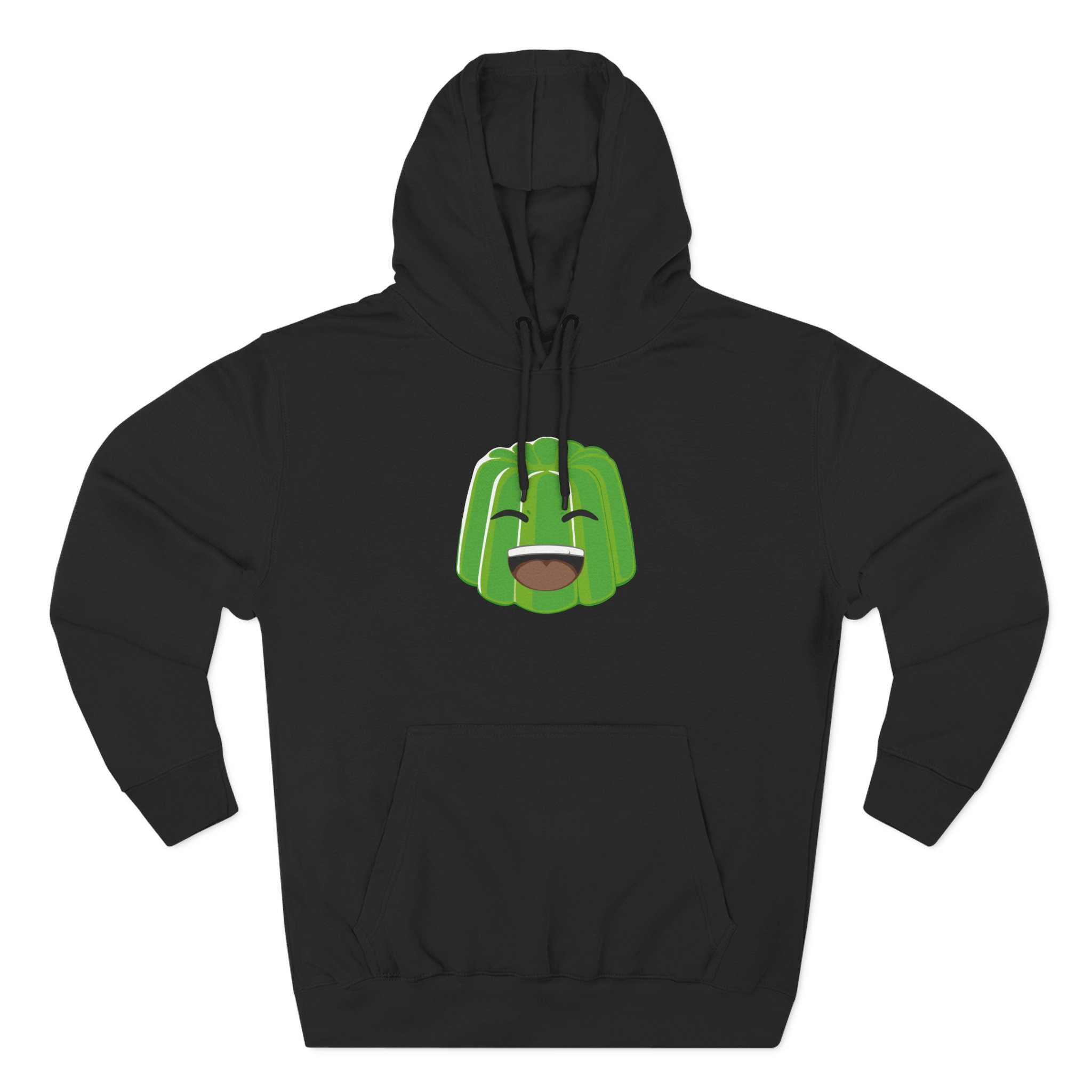Jelly Logo Three-Panel Fleece Hoodie