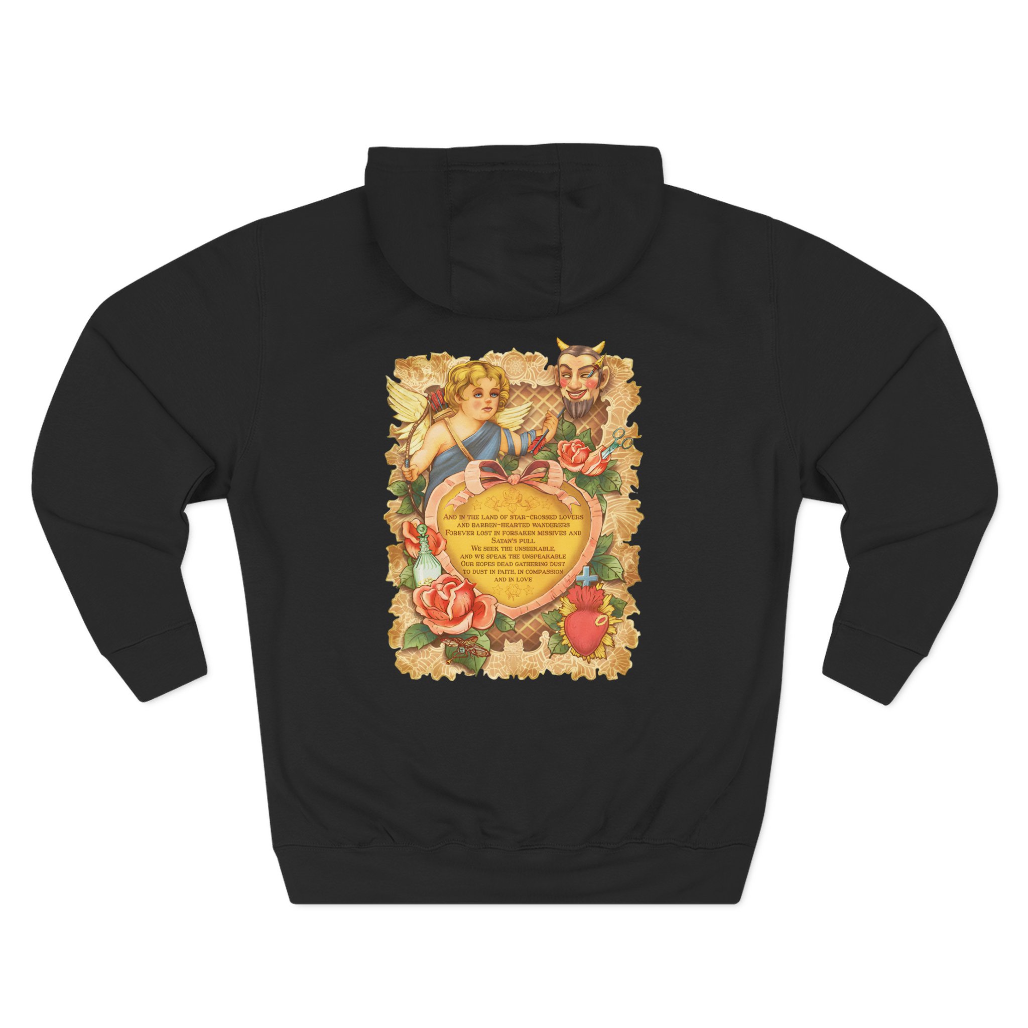 The Smashing Pumpkins Cupid De Locke Three-Panel Fleece Hoodie