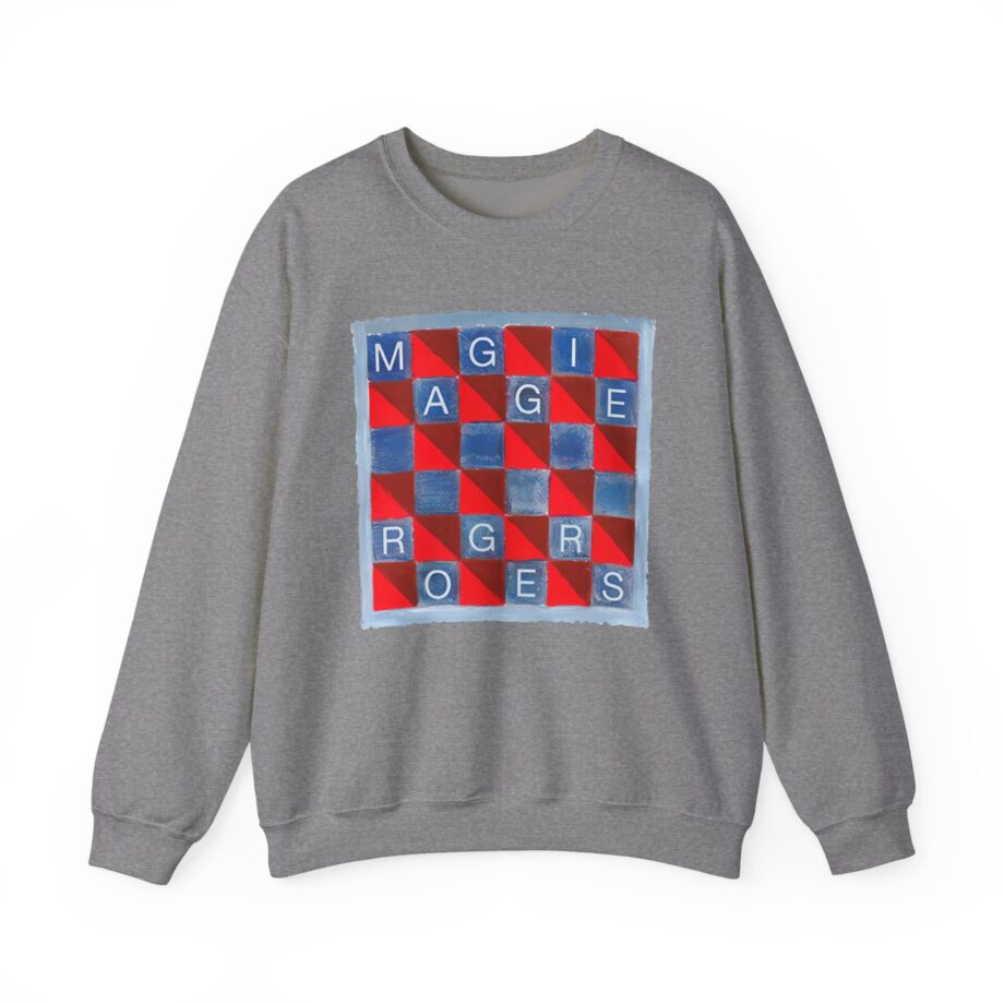 Maggie Rogers Checkmate Unisex Heavy Blend™ Crewneck Sweatshirt