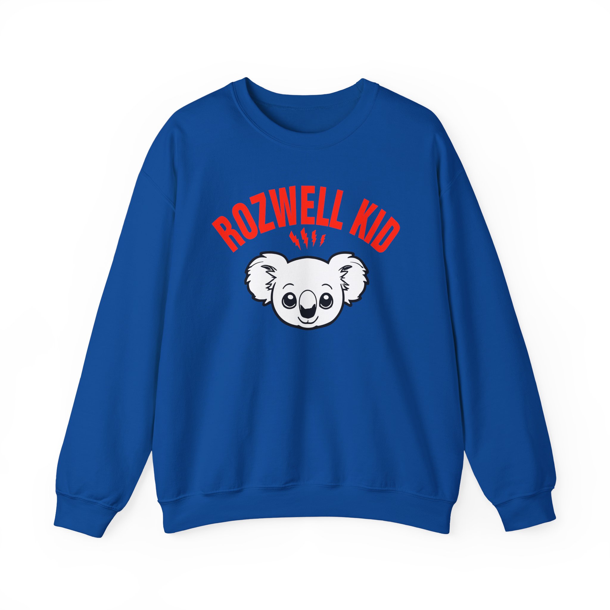 Rozwell Kid Koala Unisex Heavy Blendâ„¢ Crewneck Sweatshirt