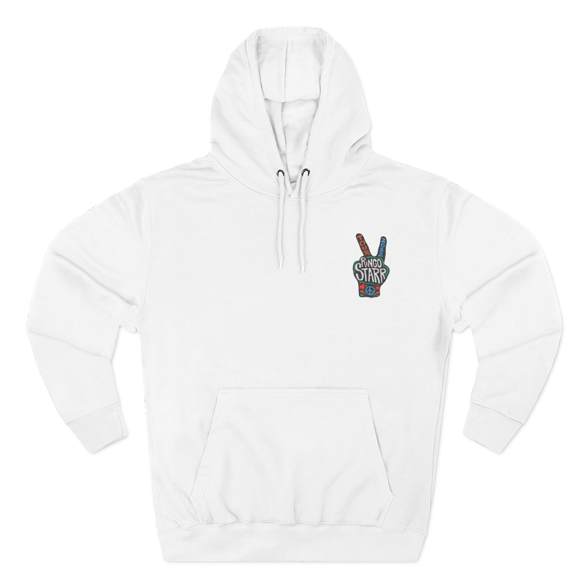 Ringo Starr Peace Illustration Three-Panel Fleece Hoodie