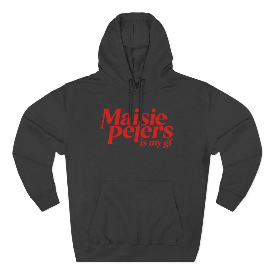 Maisie Peters is My Gf Three-Panel Fleece Hoodie