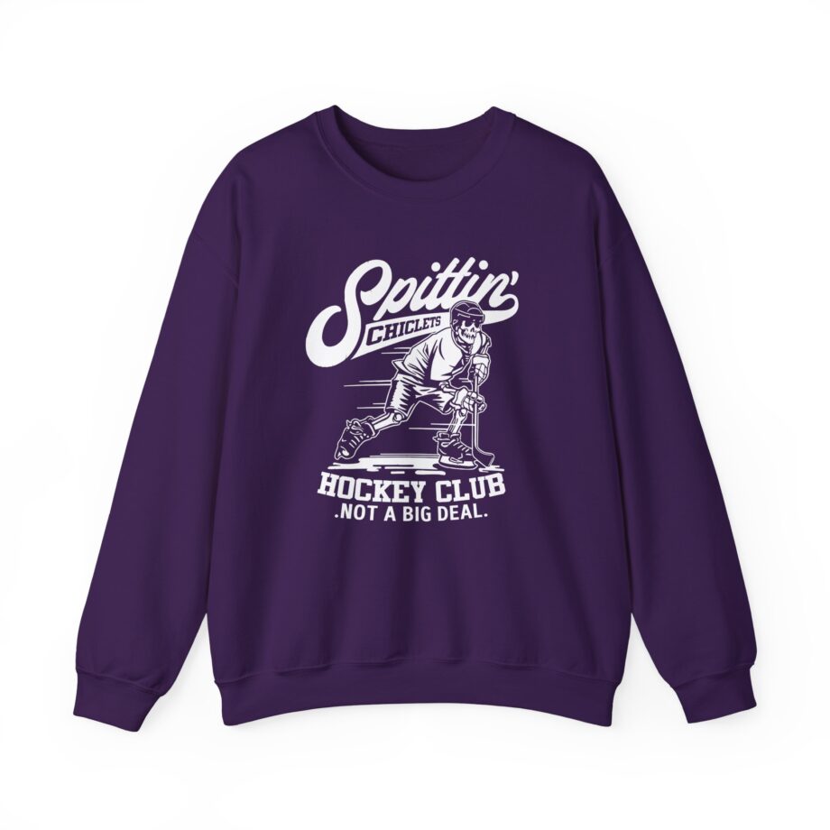 Spittin Chiclets Hockey Club Skul Unisex Heavy Blend™ Crewneck Sweatshirt