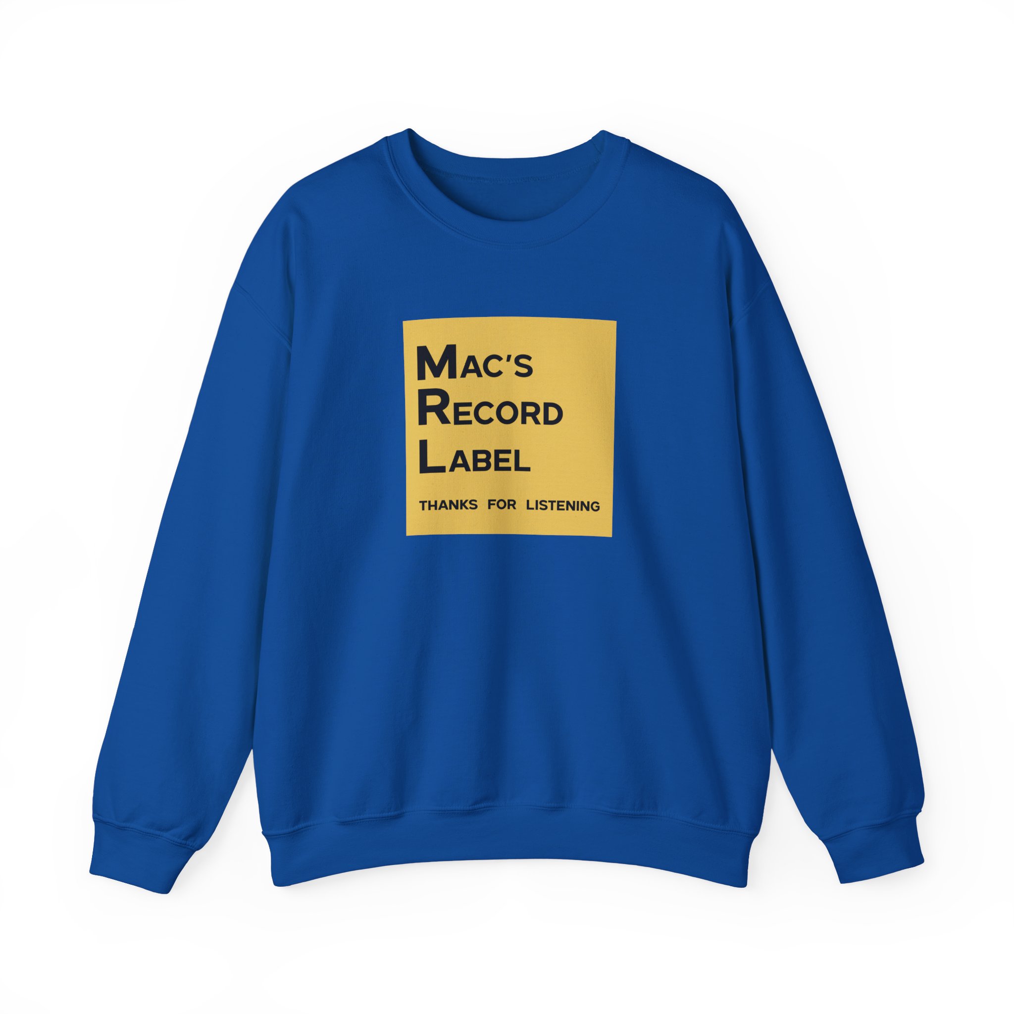 Mac Demarco Label Logo Unisex Heavy Blendâ„¢ Crewneck Sweatshirt