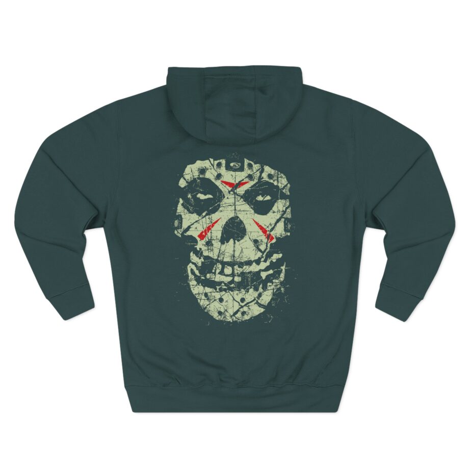 Misfits Crystal Lake Fiend Machete Three-Panel Fleece Hoodie