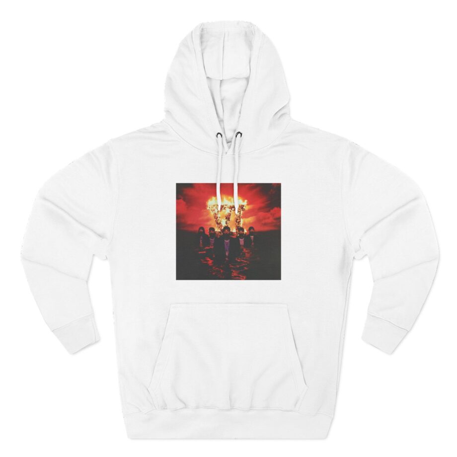 You Me at Six Truth Decay Three-Panel Fleece Hoodie