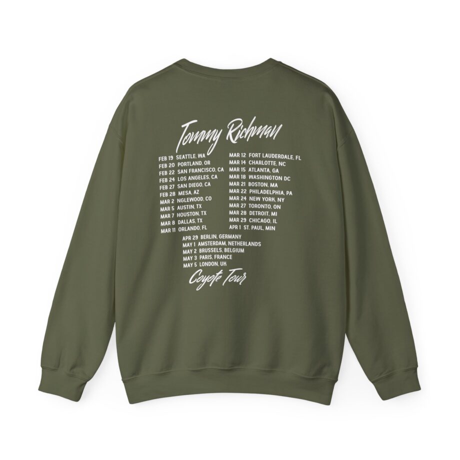 Tommy Richman Coyote Tour Unisex Heavy Blend™ Crewneck Sweatshirt