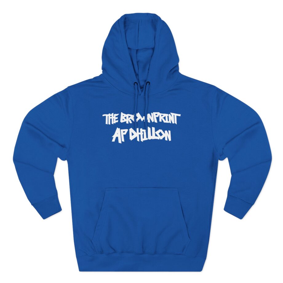 AP Dhillon the Brownprint Three-Panel Fleece Hoodie