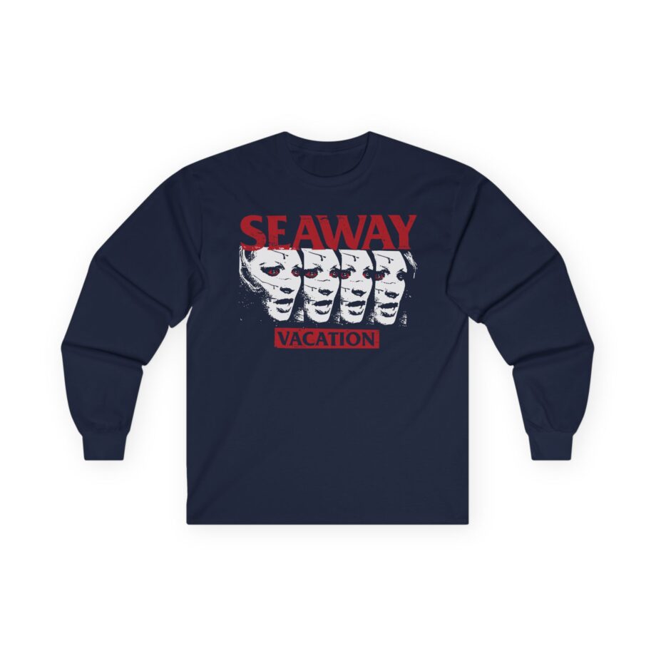 Seaway Vacation Face Unisex Ultra Cotton Long Sleeve Tee