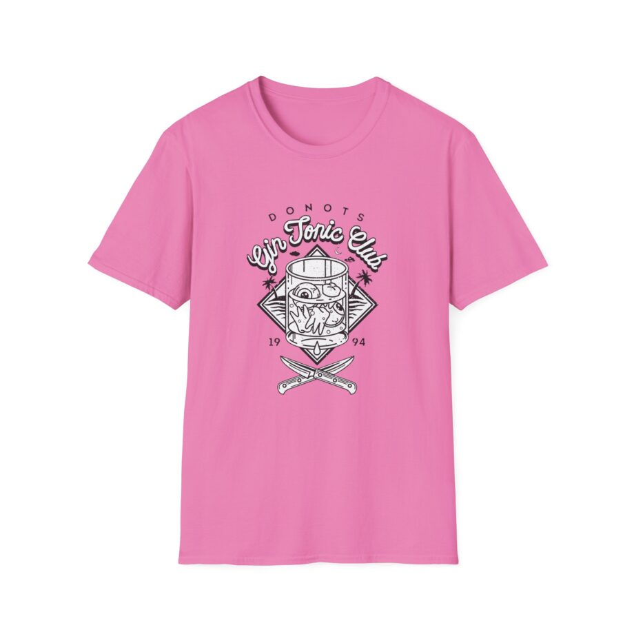 Donots Gin Tonic Club Unisex Softstyle T-Shirt