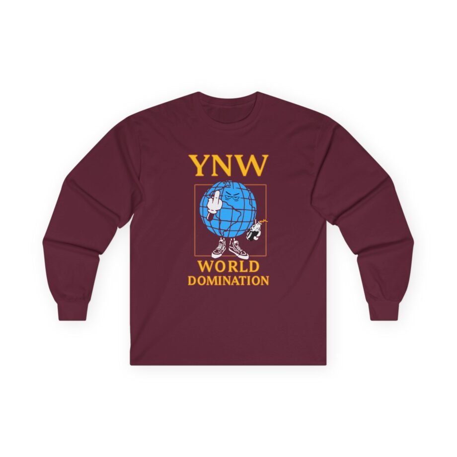 YNW Melly World Domination Unisex Ultra Cotton Long Sleeve Tee