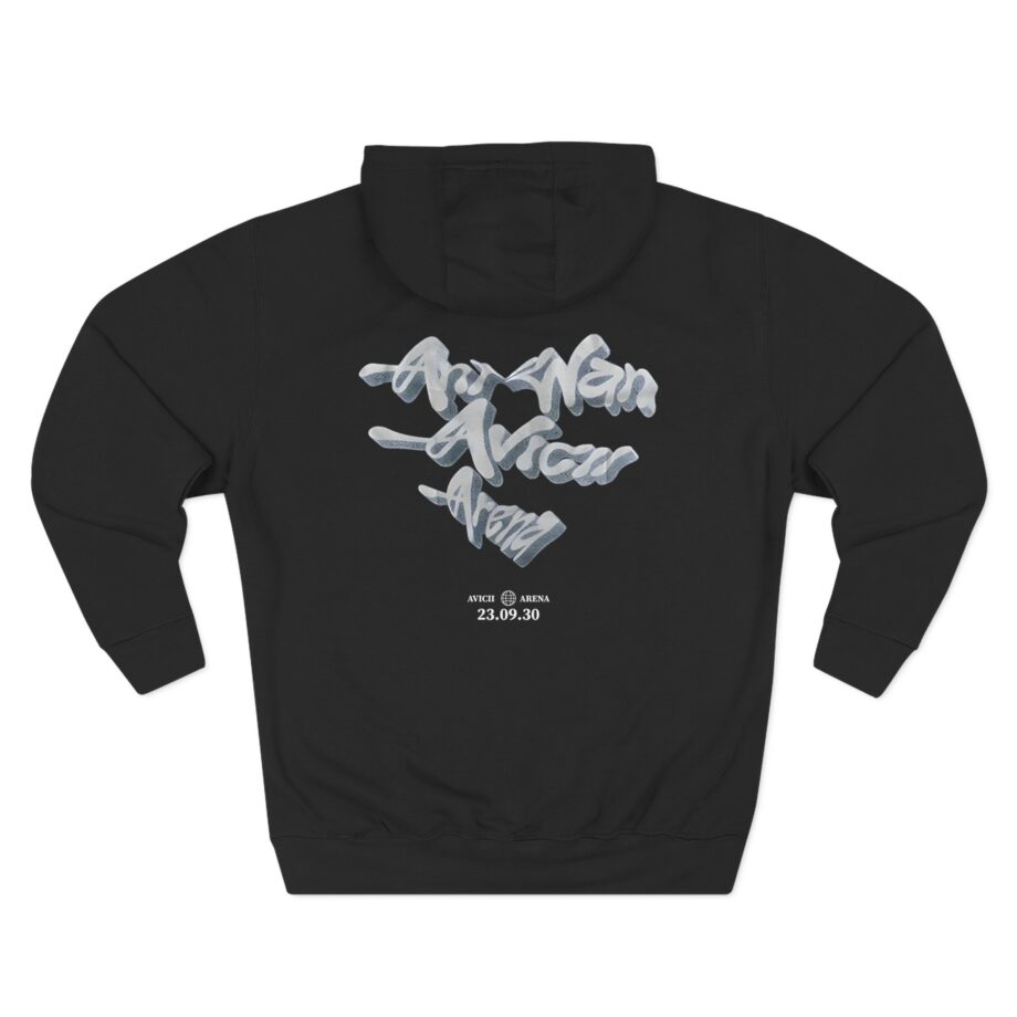 Antwan Three-Panel Fleece Hoodie