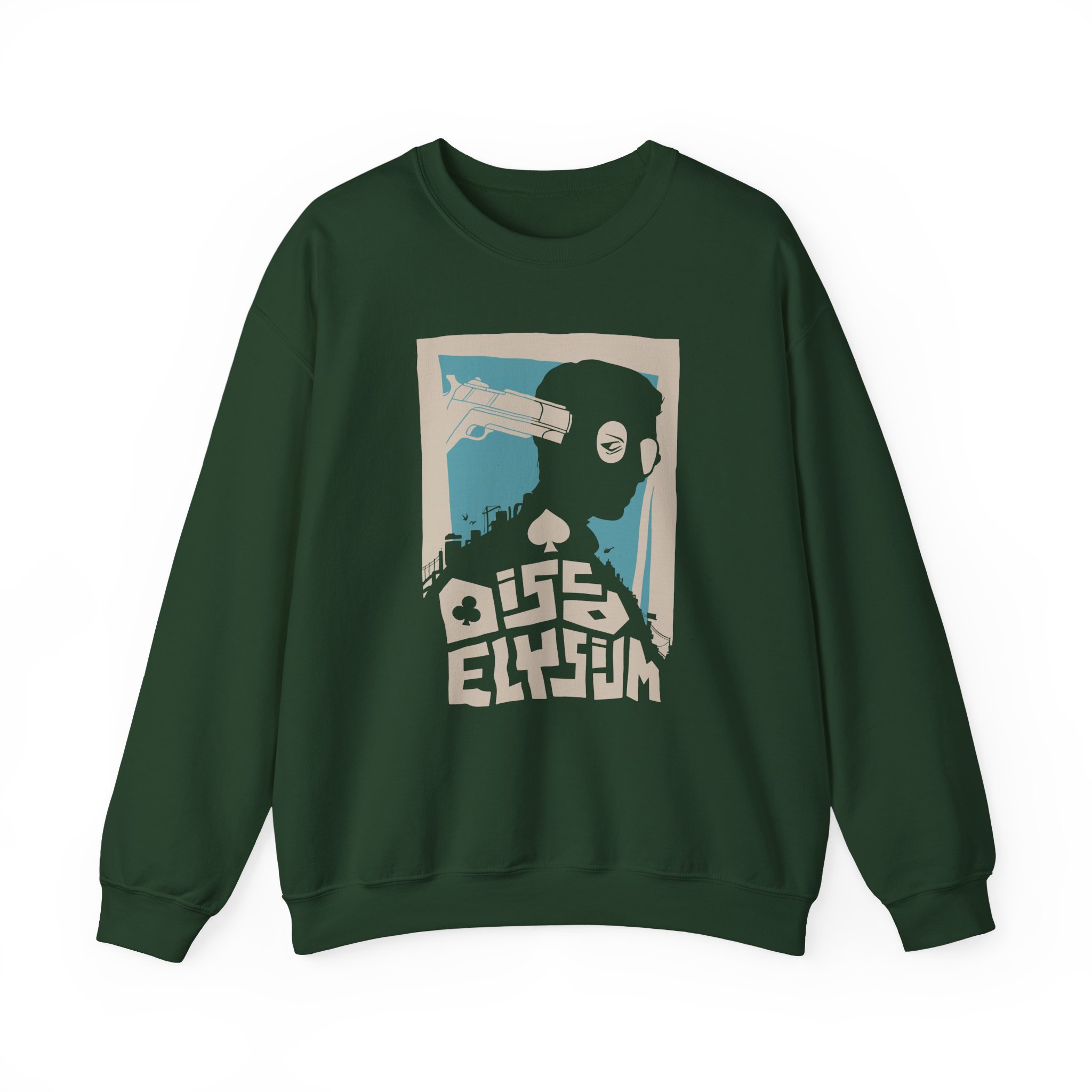 Disco Elysium Gaming Unisex Heavy Blendâ„¢ Crewneck Sweatshirt
