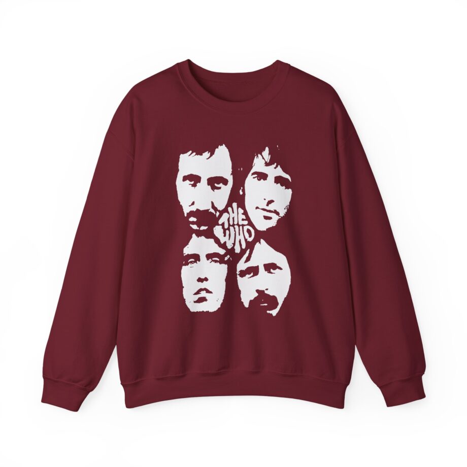 TW Distressed Four Faces Unisex Heavy Blend™ Crewneck Sweatshirt