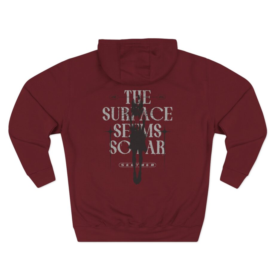 Seether Judas Surface Girl Pepper Three-Panel Fleece Hoodie