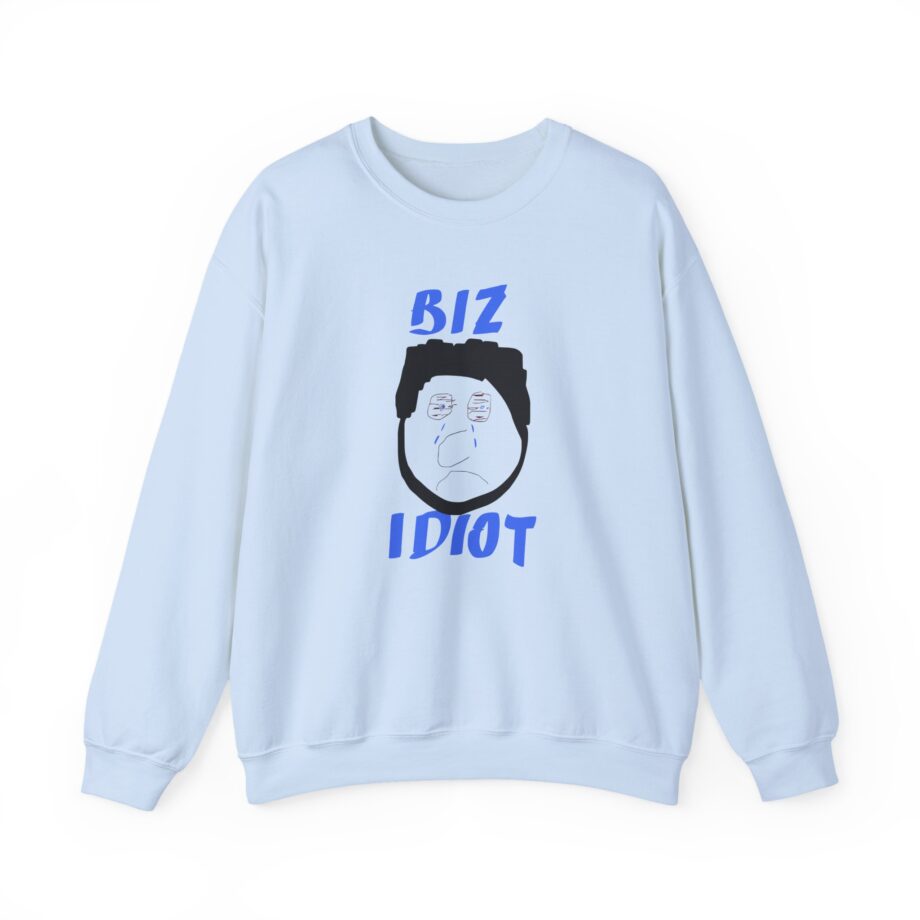 Spittin Chiclets Biz Idiot Unisex Heavy Blend™ Crewneck Sweatshirt