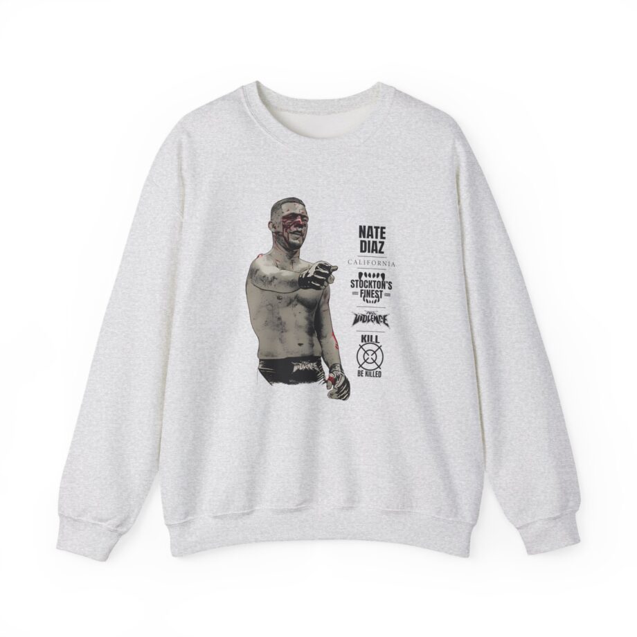 Nate Diaz Stockton's Finest Unisex Heavy Blend™ Crewneck Sweatshirt
