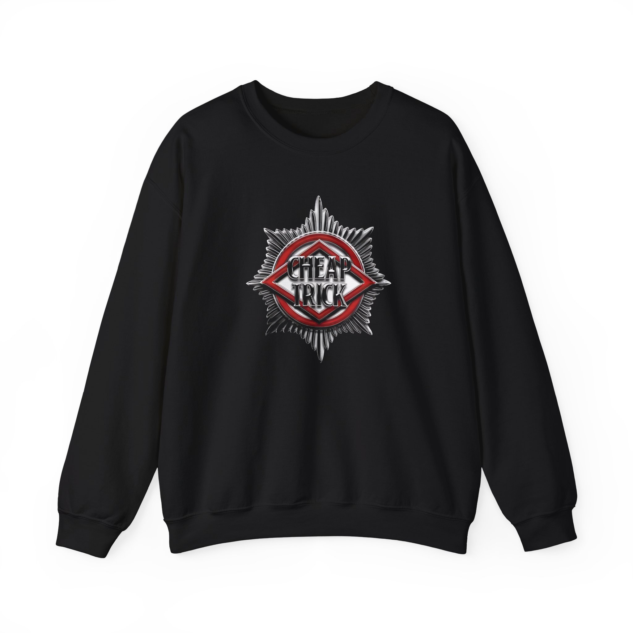 Cheap Trick Unisex Heavy Blendâ„¢ Crewneck Sweatshirt