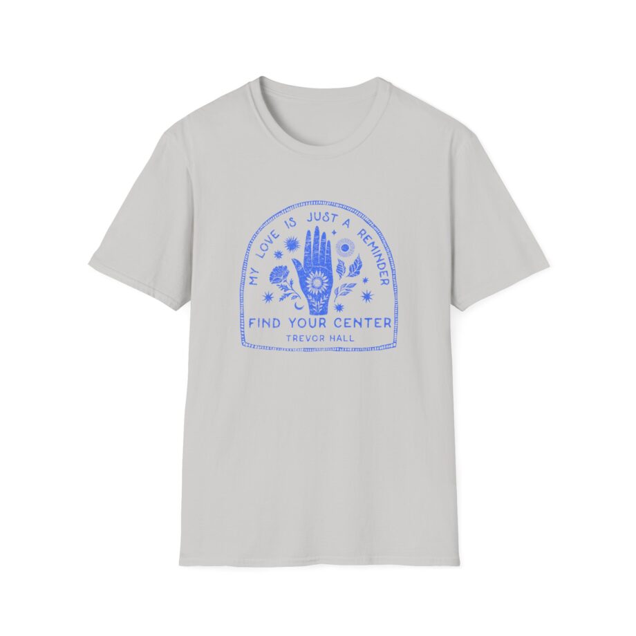 Trevor Hall Find Your Center Unisex Softstyle T-Shirt