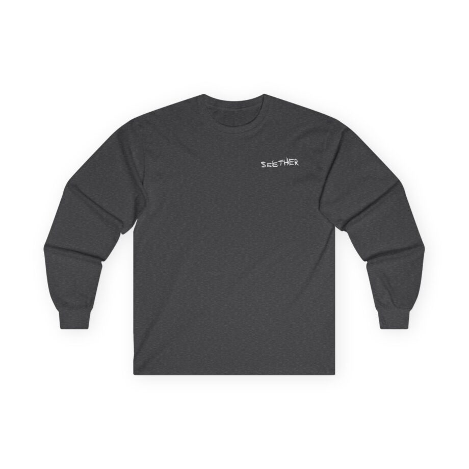 Seether Judas Scratch Logo Unisex Ultra Cotton Long Sleeve Tee