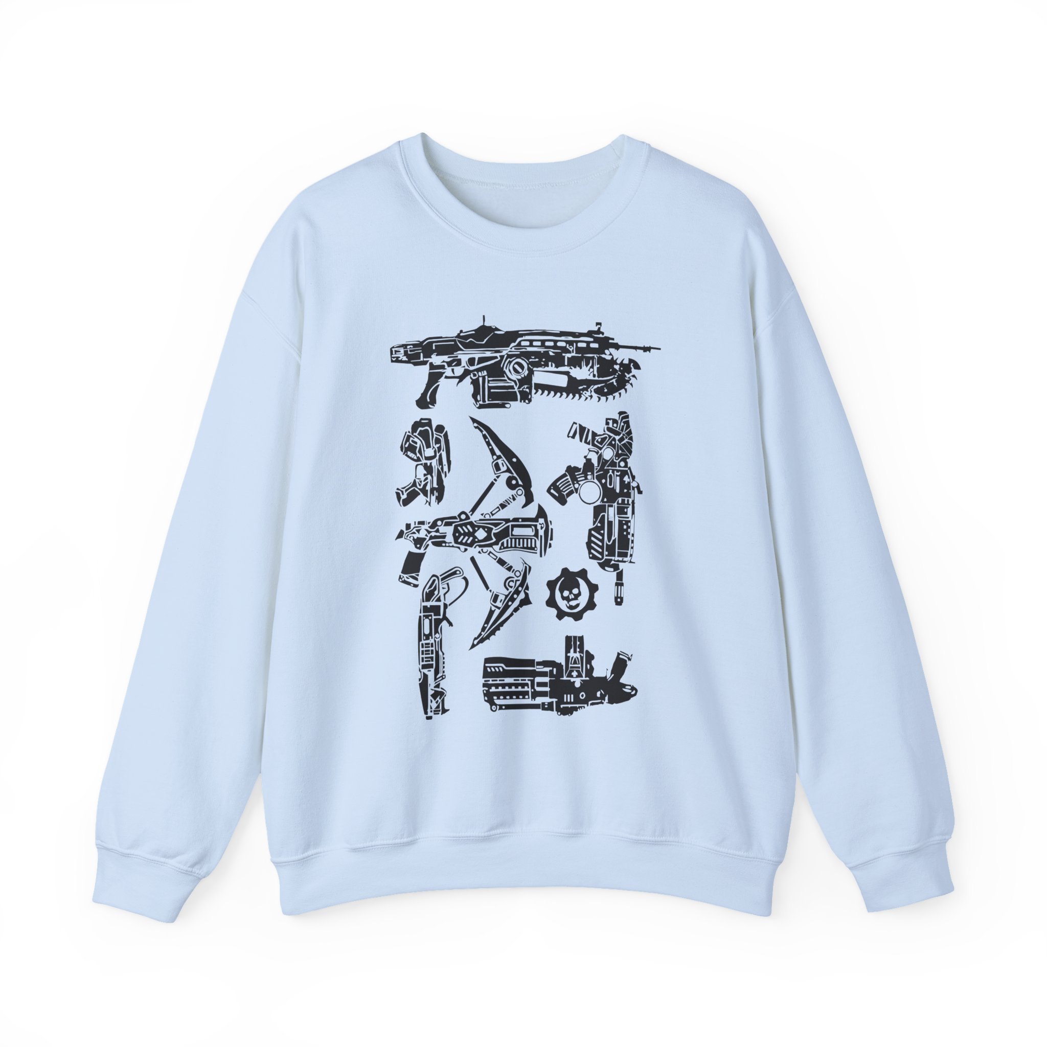 Gears of War Weapon Cover Unisex Heavy Blendâ„¢ Crewneck Sweatshirt