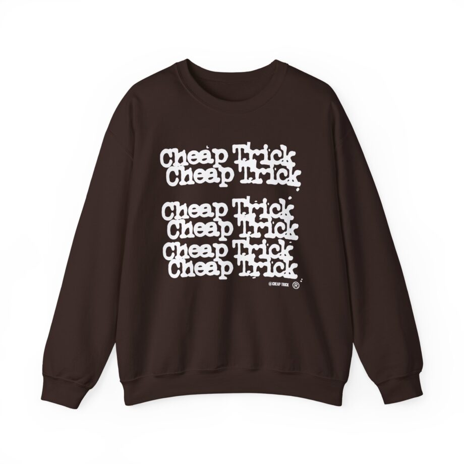 Cheap Trick Stacked Logo Unisex Heavy Blend™ Crewneck Sweatshirt