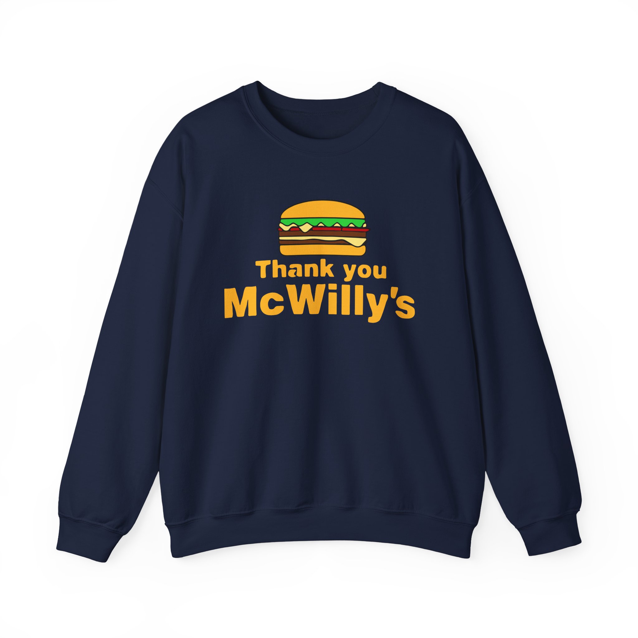 Softwilly Thank You Mcwilly's Unisex Heavy Blendâ„¢ Crewneck Sweatshirt