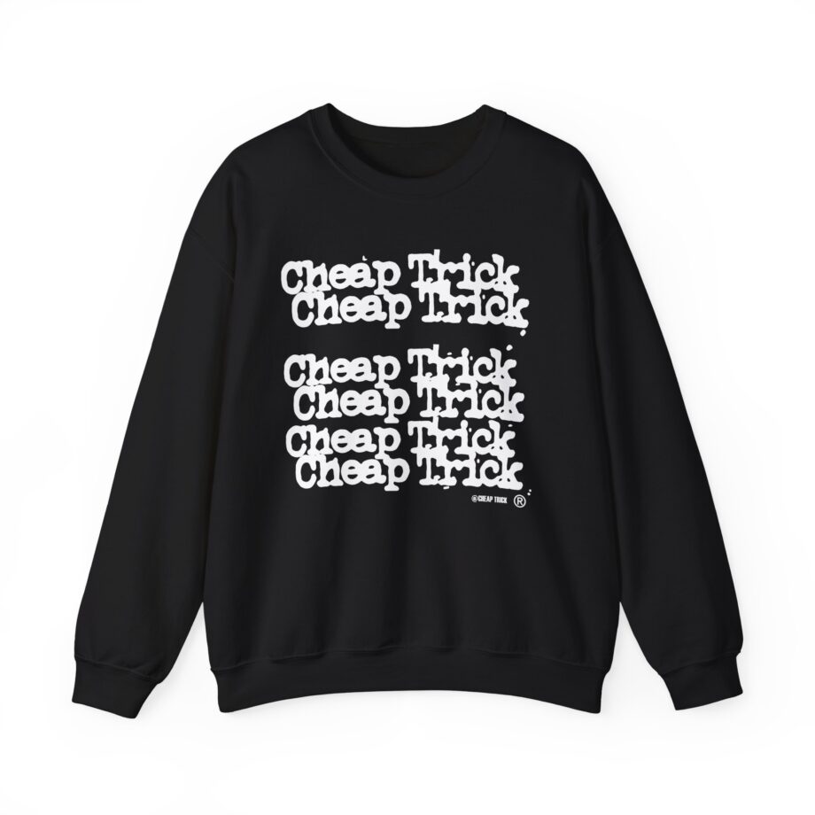 Cheap Trick Stacked Logo Unisex Heavy Blend™ Crewneck Sweatshirt