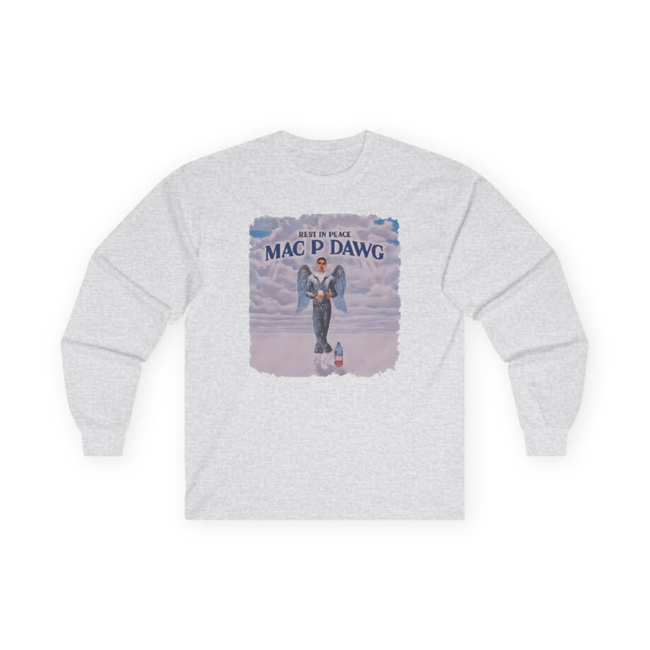 Ohgeesy Mac P Angel Unisex Ultra Cotton Long Sleeve Tee
