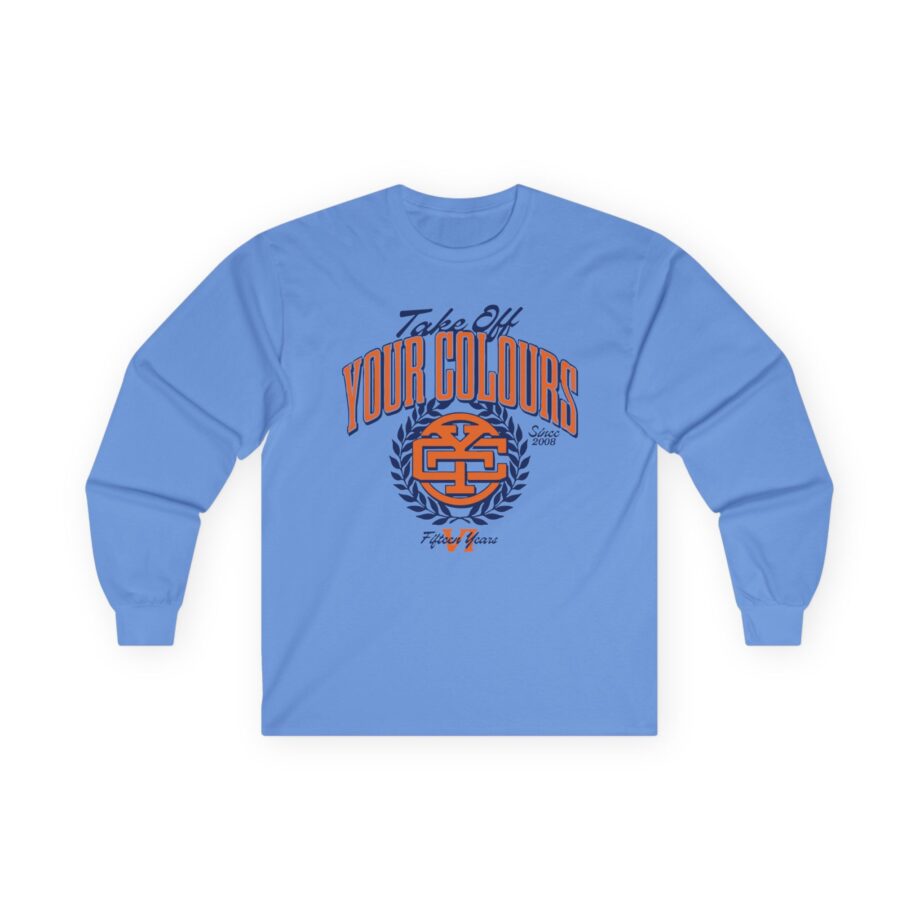 You Me at Six Toyc15 Varsity Unisex Ultra Cotton Long Sleeve Tee