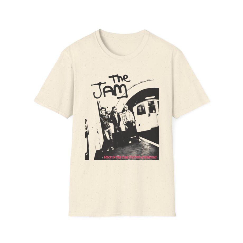 TJ Down at the Tube Station Unisex Softstyle T-Shirt
