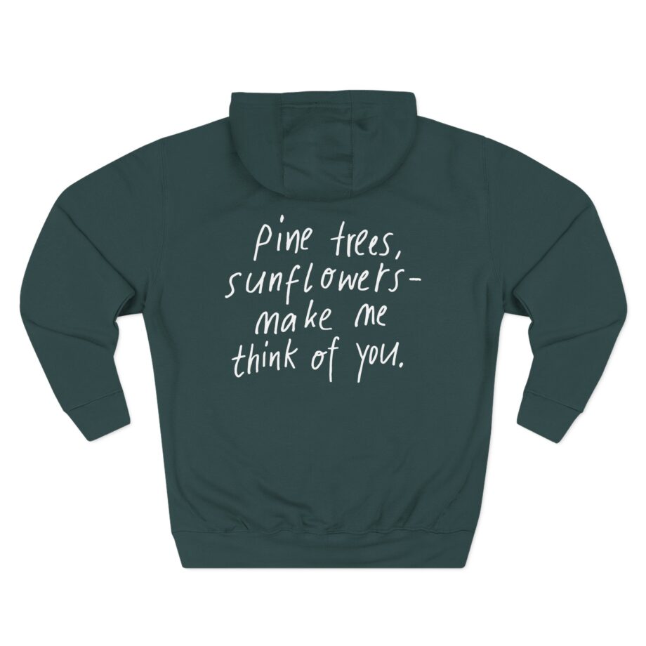 Giant Rooks Pink Skies Three-Panel Fleece Hoodie