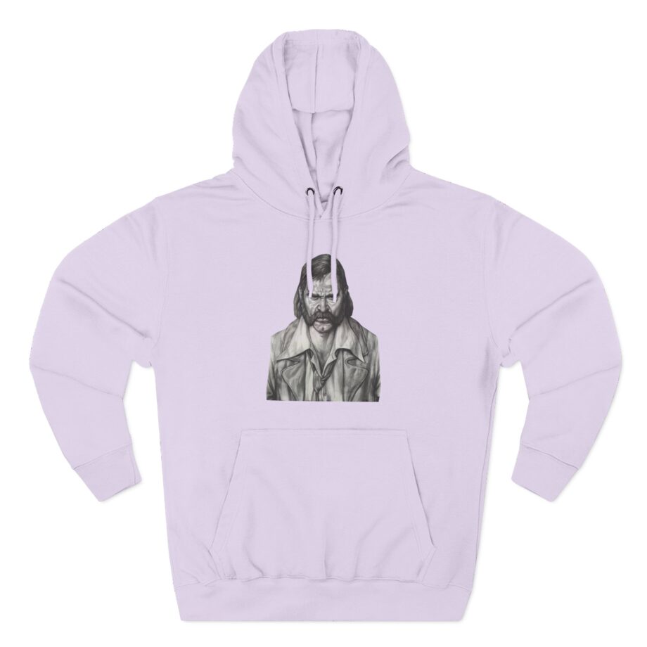 Disco Elysium Face Yourself Natural Attractive Three-Panel Fleece Hoodie