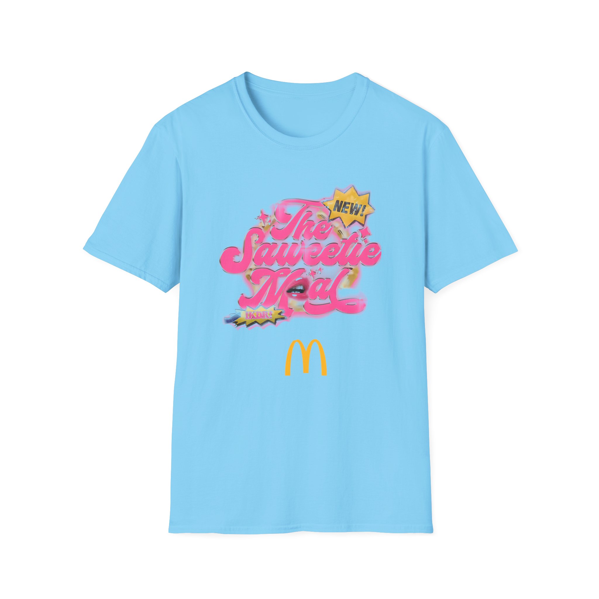 Saweetie Mcdonald's Meal Unisex Softstyle T-Shirt
