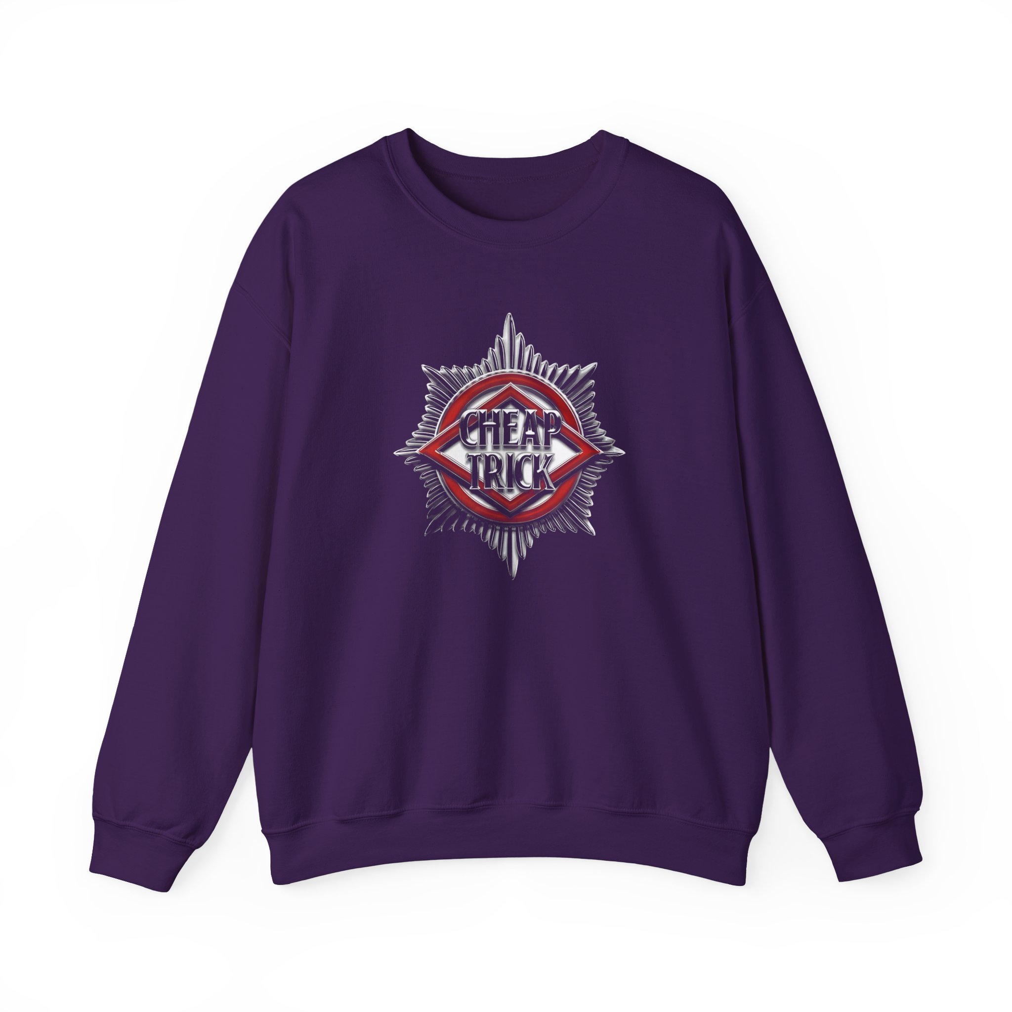Cheap Trick Unisex Heavy Blendâ„¢ Crewneck Sweatshirt
