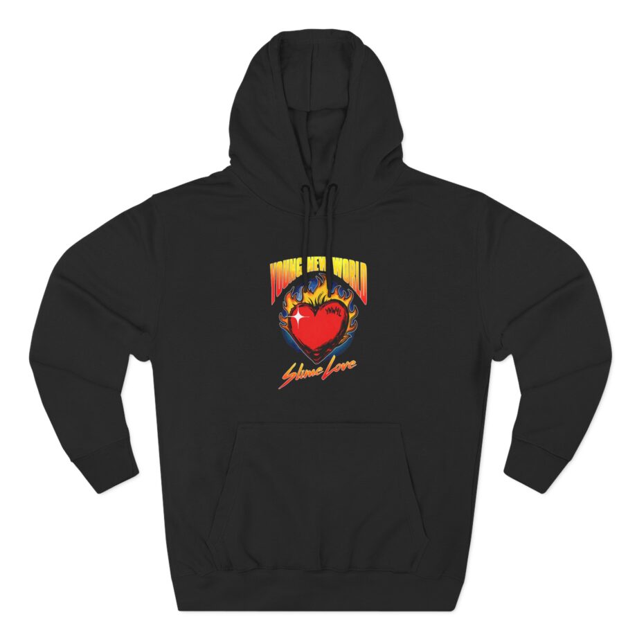 YNW Melly Slime Love Three-Panel Fleece Hoodie