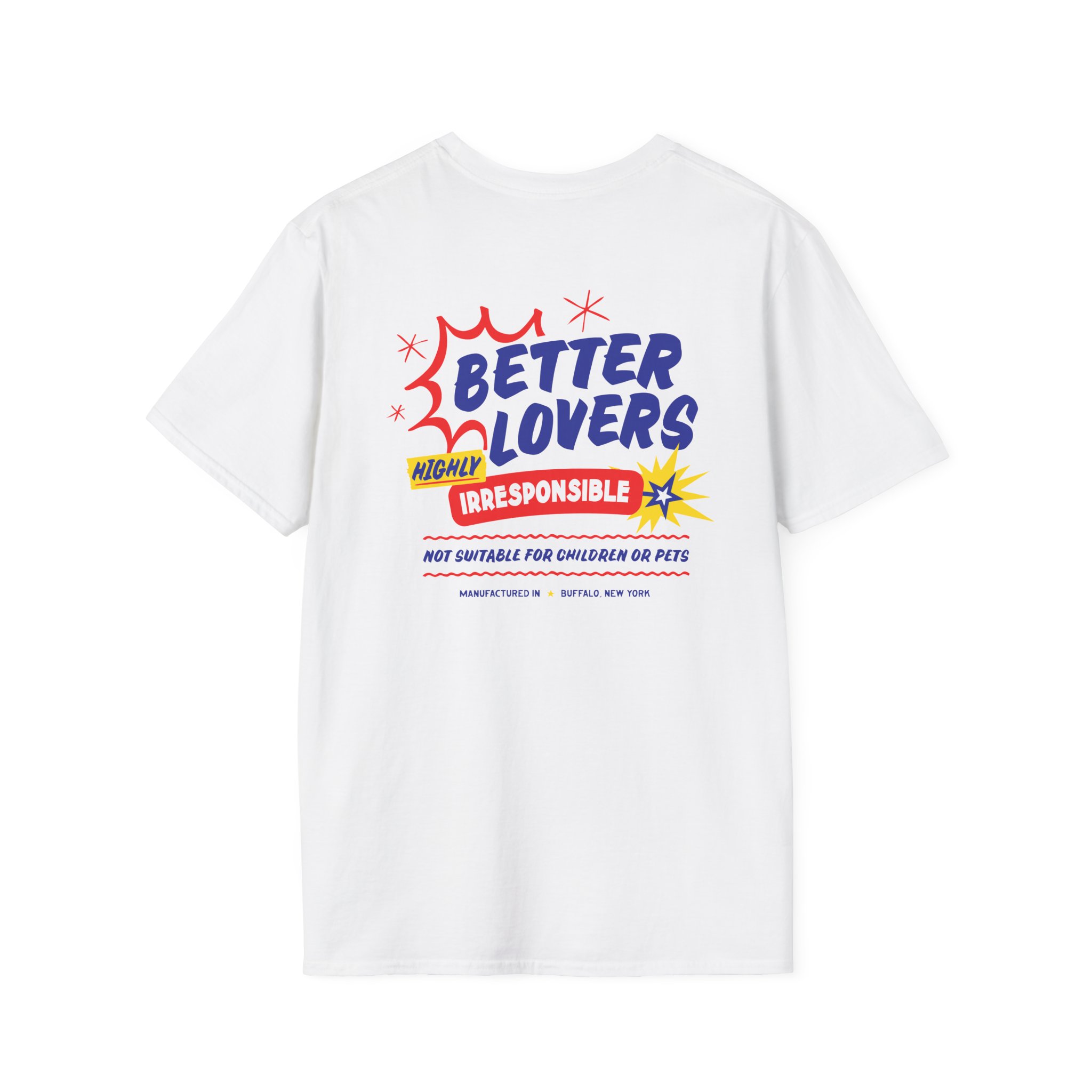 Better Lovers Not Suitable for Children Unisex Softstyle T-Shirt
