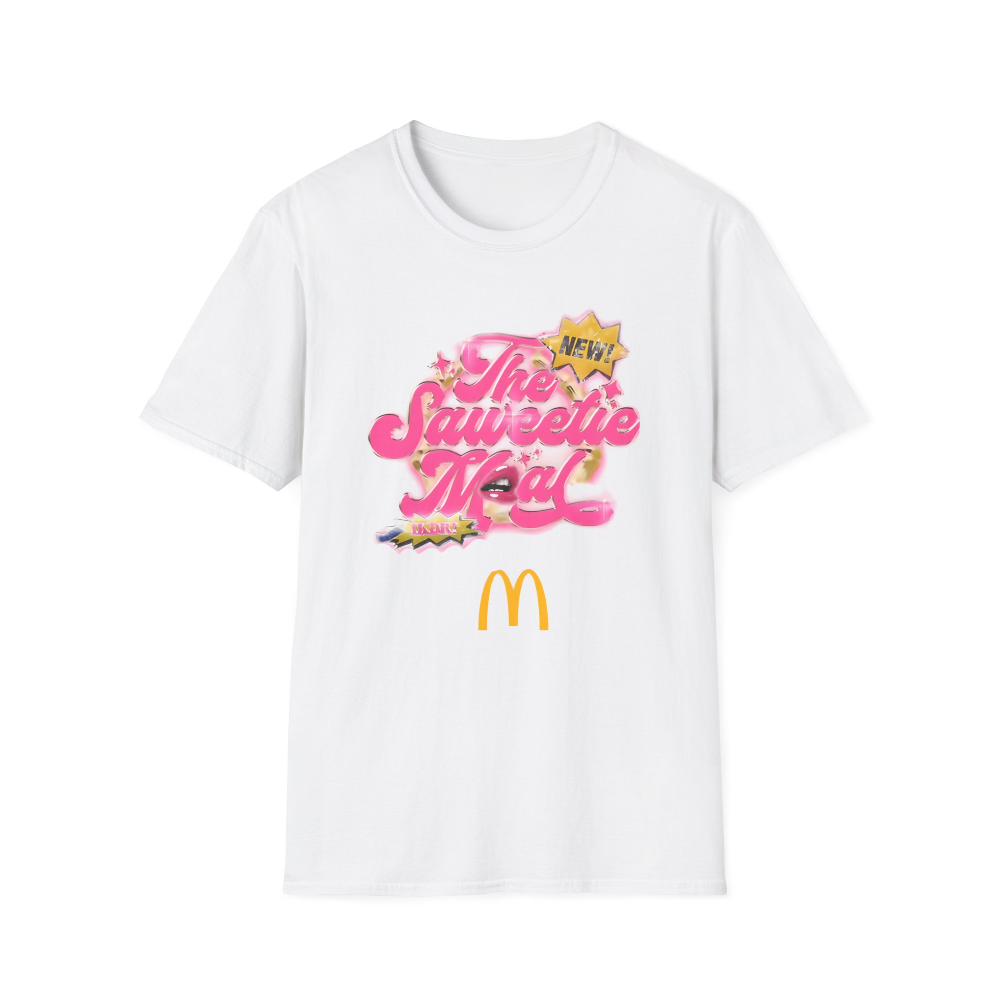 Saweetie Mcdonald's Meal Unisex Softstyle T-Shirt