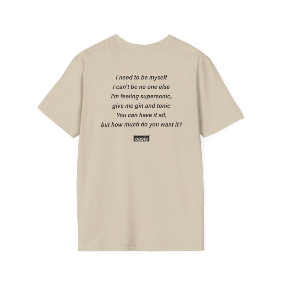 Oasis Supersonic Unisex Softstyle T-Shirt