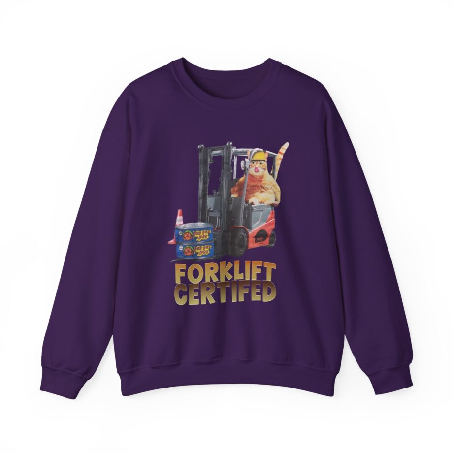 William Osman Forklift Certified Unisex Heavy Blend™ Crewneck Sweatshirt