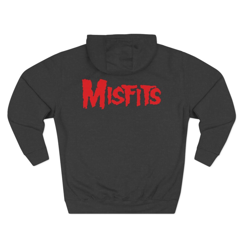 Misfits Fiendish Heart Three-Panel Fleece Hoodie
