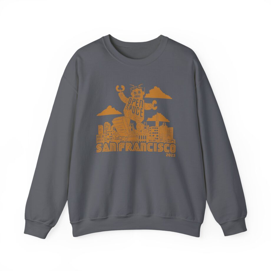 William Osman Open Sauce San Francisco Unisex Heavy Blend™ Crewneck Sweatshirt